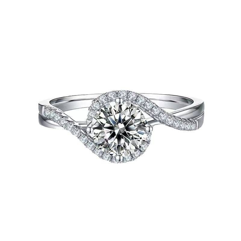 Angel Eyes High Value One Carat Ring Luxury Ladies All Match High End Wedding Engagement Gift Ring_ipsvogv.com