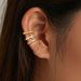 Hot Selling Design Sense Hip Hop Style Irregular Arrangement Ear Bone Clip Ladies High End Versatile Ear Accessories_ipsvogv.com