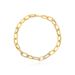 Exaggerated Large Thick Metal Decorative Necklace For Women's Trendy INS Short Collarbone With Sparkling Diamond_ipsvogv.com