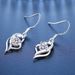 S Silver Has You Earrings, Women's Temperament, Long Fashion Earhook Jewelry, Constellation Heart Mosang Stone Earrings_ipsvogv.com