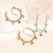 Titanium Steel Demon Eye Bracelet Simple and Colorless Ins Plating Real Gold Ornament Live Style_ipsvogv.com