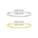 S925 Sterling Silver Ring For Women, Fashionable And Elegant, Inlaid With Rectangular Zircon, Simple And Niche Ring_ipsvogv.com