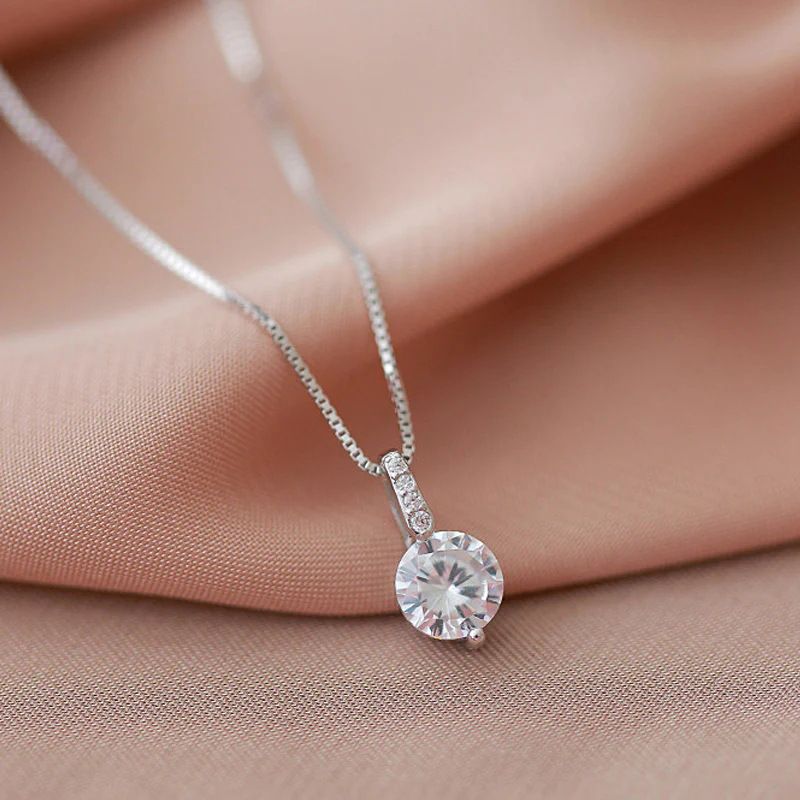 Cao Shi Hot Selling Minimalist Style Accessories, Fashionable Round Simple Necklaces, Daily Commuting Necklaces_ipsvogv.com