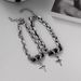 Titanium Steel Non-Fading Cuban Chain Bracelet Men's Trendy Hip-Hop Women's Ins Cold Style Simple Couple Jewelry_ipsvogv.com