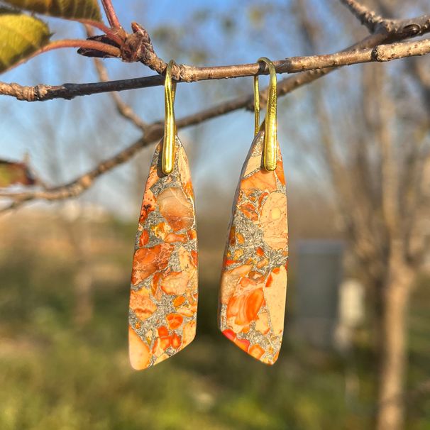 Bohemian Style Imperial Stone Earrings Popular Ins Jewelry Jewelry Ladies Earrings_ipsvogv.com