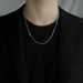Necklace, Men's Titanium Steel, Non Fading, Simple And Versatile Accessory, Women's Sweater Chain, New Fashion,_ipsvogv.com