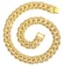 New 16mm Bubble Alloy Cuban Hip Hop Personalized Simple Fashion Men's Necklace_ipsvogv.com