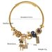 New Personalized Trendy Beaded Stainless Steel For Women With Diamond Encrusted Little Bear Crown Pendant, Internet_ipsvogv.com