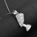 Egyptian Queen Nefertiti Pendant Necklaces For Women Girls Jewelry Gold Color Wholesale African Jewellery Choker_ipsvogv.com