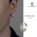for Men 2022 New Trendy Ins Street Feather Men's Earrings, Single, Niche Hip Hop Earrings_ipsvogv.com