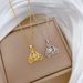 Titanium Steel 【 】 Fragrant Car Bag Diamonds, Light Luxury Temperament, Gorgeous Full Of Diamonds Necklace, Women's 【 】 , Temperament, Necklace,_ipsvogv.com