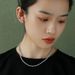 New Magnetic Buckle Pearl That Won't Fade, Women's Light Luxury And High-end Feel Really Much Linen Gray Versatile_ipsvogv.com