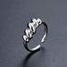 Women’s Jewelry Set Fashion Open Ring Female Creative Simple Bread Wrapped Croissant Design Ring Ins Cold_ipsvogv.com