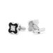 Dai Li Men's Business Cuffs Enamel Diamond Cufflinks Light Luxury Silver Cuff Nails French Round Checkerboard Cufflinks_ipsvogv.com