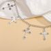 Jewelry Fashion Trend Hip-hop Single-layer Metal Cross Pendant Waist Body Chain_ipsvogv.com