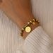 Bracelets & Bangles Simple Engraving To Express Love Bracelet Fashion High Grade Chalcedony Beads_ipsvogv.com