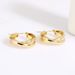 Sterling silver earrings fashion niche design earrings girls earbuckle ins new round earrings_ipsvogv.com