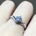 Cao Shi Live Rings 2024 New Fashion V-shaped Wedding Proposal Ring Couple Gift_ipsvogv.com