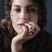 Fashionable High-end Metal Copper Plated Real Gold Contrasting Color Drop Glaze Open Ring, Personalized And Fashionable_ipsvogv.com