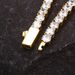 New Jewelry 3mm 4mm 5mm Spring Clasp Hip-Hop Tennis Chain Micro Pave Single Row Zircon Necklace_ipsvogv.com