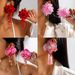 Women’s Jewelry Set Fashion Romantic Fashion All Match Colorful Three Dimensional Large Flower Tassel Pendant Earrings Simulation Flower Earrings_ipsvogv.com