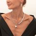 Sweet And Cool Instagram Style Pearl Bead Design, Metal Heart Pendant, Tassel Necklace For Women_ipsvogv.com