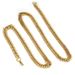 Hot selling 14K gold plated with domineering hiphop Cuban chain men's necklace_ipsvogv.com