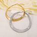 N1702 Hot selling vintage personalized wide cut plain ring necklace with punk style exaggerated geometric collar_ipsvogv.com