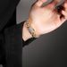 T-shaped Zircon Punk Hip Hop Bracelet Fashion Light Luxury Men's Accessories_ipsvogv.com