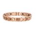 Titanium steel bracelet stainless steel energy stone bracelet anti static electromagnetic therapy bracelet men and women fashion jewelry_ipsvogv.com