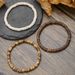 Coconut Shell Multi Color Wooden Beads Beaded Bracelet Men's Combination Multi Layer Stacking Couple Bracelet Bracelet Jewelry_ipsvogv.com