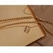 Copper Plated Gold Simple Geometric Pendant Double Layer Gold Necklace Braided Trendy Women's Necklace_ipsvogv.com