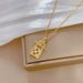 】 Lucky 【 Lock Light Luxury Charm Gorgeous Full Diamond Necklace Female Internet Celebrity Versatile Clavicle Titanium 【 】 【 】 【 】_ipsvogv.com