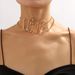 N10811 Jewelry ZA Exaggerated Letter Cool Sasa Neckchain Fashionable and Elegant Hip Hop Style Necklace_ipsvogv.com