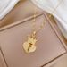 】 Crown 【 Love Heartbroken Light Luxury Charm Gorgeous Full Diamond Necklace Women's Versatile Clavicle Titanium Steel 【 】_ipsvogv.com