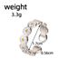 New Single Fashionable And Minimalist Daisy Flower Open Ring_ipsvogv.com