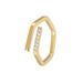 Women's Jewelry Temperament Irregular Opening Titanium Steel Ring Female Niche Irregular Cold Style Hand Jewelry Exquisite Zircon Jewelry_ipsvogv.com
