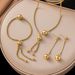 Beaded Gold For Women, Versatile And Advanced, Colorless Titanium Necklace, Stainless Steel Necklace_ipsvogv.com