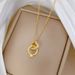 Love 【 】 Rig Exquisite Light Luxury Charm Gorgeous Full Diamod Necklace Wome's Versatile Clavicle Titaium Steel 【 】_ipsvogv.com