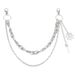European And American Jewelry Personality Trend Pointed Beak Bird Head Metal Waist Chain Street Shot Fashion Hollow Rudder Multi-layer Trouser Chain_ipsvogv.com
