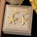 Fashionable Personality Niche Exaggerated Design Minimalist Stainless Steel New Earrings For Women_ipsvogv.com