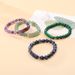 explosions powder crystal bridge bracelet green dongling tiger eye stone bracelet simple fashion jewelry_ipsvogv.com