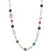 Jewelry dice beaded titanium steel necklace new Chinese style no fading female high end sense men's versatile clavicle chain_ipsvogv.com