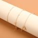 Fashionable Accessories, Summer Hot Style, Creative Round Piece Footpieces, Beach Series, 3-piece Seashell Set, Women's_ipsvogv.com