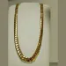 Designer Jewelry Classic 14K Gold Miami Mens Cuban Curb Chain Ring Necklace Fashion Minimalist Style Christmas Day Gift_ipsvogv.com