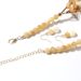 Jewelry necklace with exaggerated two-color beaded multi-layer collarbone chain 8210_ipsvogv.com