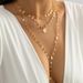Jewelry Fashion Multi-layer Y-shaped Metal With Geometric Simplicity, Star Tassels, Niche Necklace For Women_ipsvogv.com