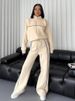 Women's Clothing New Fashion Printed POLO Collar Short Sleeve Tight Hip Wrapped Trousers Suit_ipsvogv.com