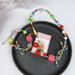 Sweet And Cool Style Dopamine Color Star Beaded Necklace Female Y2K Hot Girl Clavicle Chain Bow Necklace Trendy_ipsvogv.com