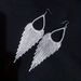 Rhinestone Claw Chain Earrings Bridal Atmospheric Water Drop Temperament Exaggerated Tassel Earrings E620 Light Luxury High end Feeling_ipsvogv.com